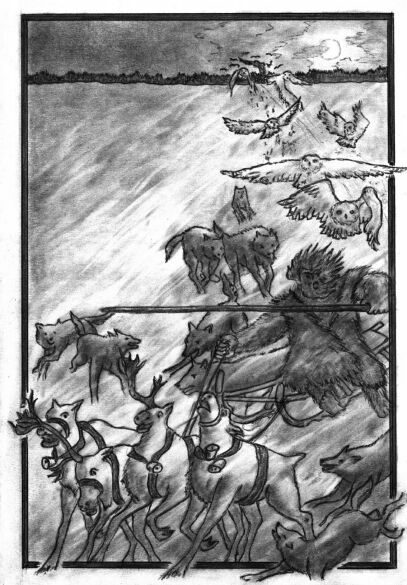 Валерий Костюк. "ПУРГА", иллюстрация к стихотворению В. Костюка "Пурга" (рисунок В. Костюка) Валерий Костюк. "ПУРГА", иллюстрация к стихотворению В. Костюка "Пурга" (рисунок В. Костюка)