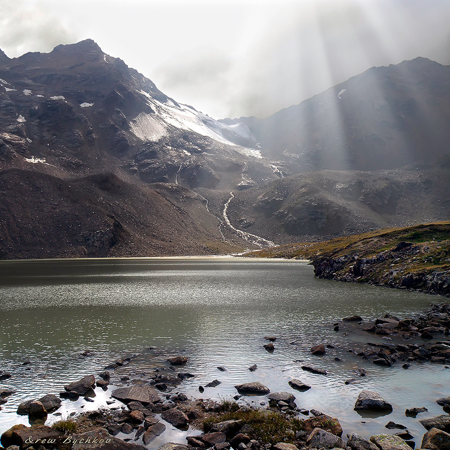 Андрей Бычков. Август. Прохладно. Озеро Сылтранкёль Андрей Бычков. Август. Прохладно. Озеро Сылтранкёль