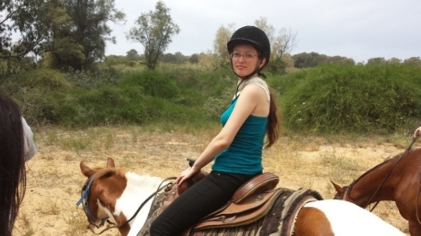 Эльвира Краснова. На лошади Эльвира Краснова. На лошади