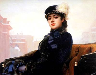 Ольга Альтовская. И. Крамской. Портрет неизвестной Ольга Альтовская. И. Крамской. Портрет неизвестной