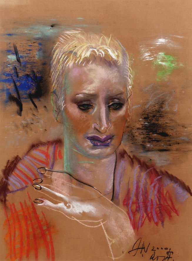 Артур Никитин. "Портрет Татьяны Васильевой", 2000г., пастель. Артур Никитин. "Портрет Татьяны Васильевой", 2000г., пастель.