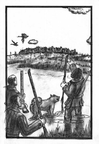 Валерий Костюк. "ОПАСНАЯ ПОГОНЯ", 12 иллюстрация к роману В. Костюка "Усафар" (рисунок В. Костюка) Валерий Костюк. "ОПАСНАЯ ПОГОНЯ", 12 иллюстрация к роману В. Костюка "Усафар" (рисунок В. Костюка)