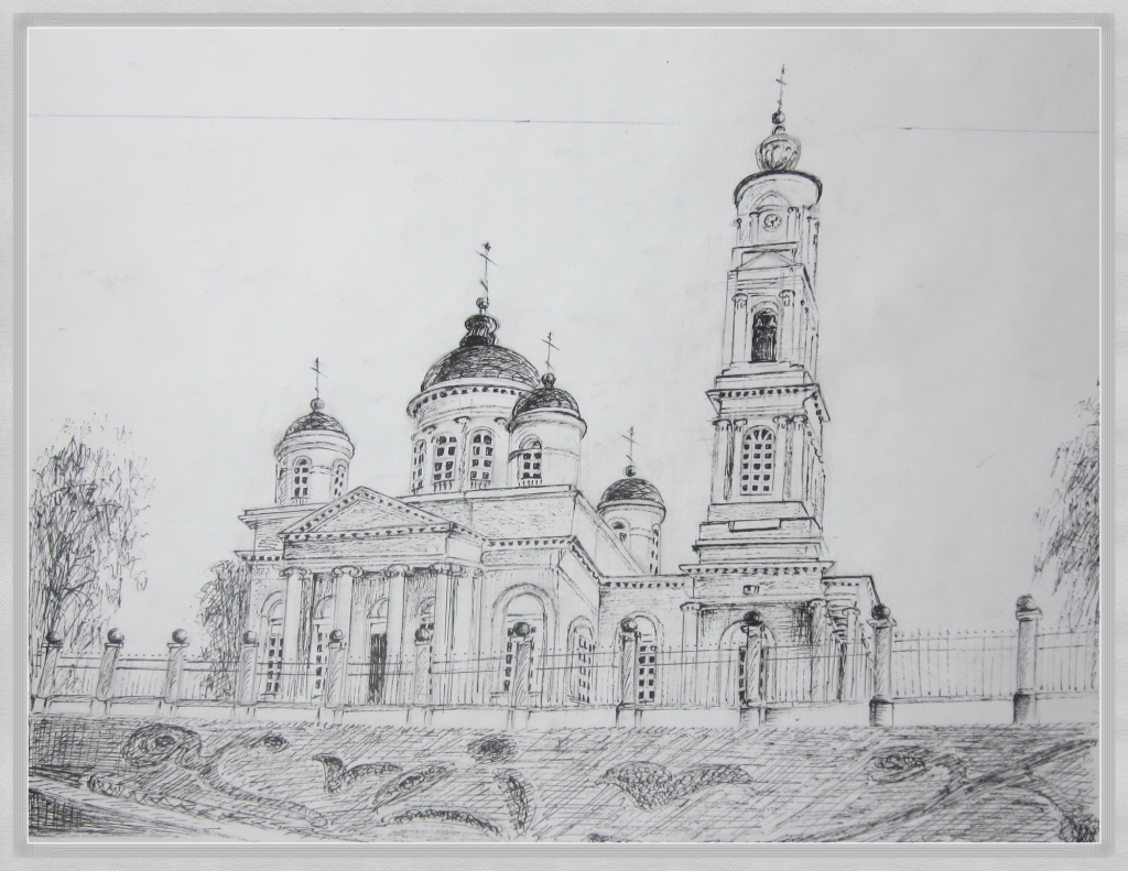 Валентина Солдатова. "Чистополь. Никольский собор." автор Валентина Солдатова Валентина Солдатова. "Чистополь. Никольский собор." автор Валентина Солдатова