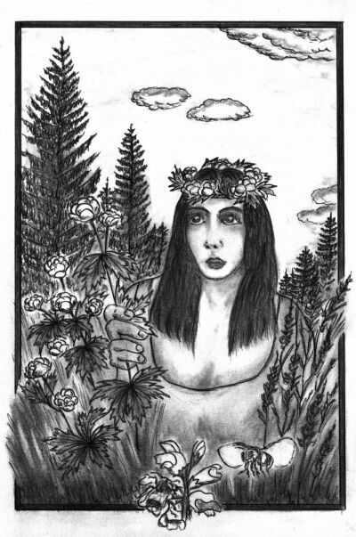 Валерий Костюк. "СУМАСШЕДШАЯ МАРьЯНА", 6 иллюстрация к  роману В. Костюка "Усафар" (рисунок В. Костюка) Валерий Костюк. "СУМАСШЕДШАЯ МАРьЯНА", 6 иллюстрация к  роману В. Костюка "Усафар" (рисунок В. Костюка)