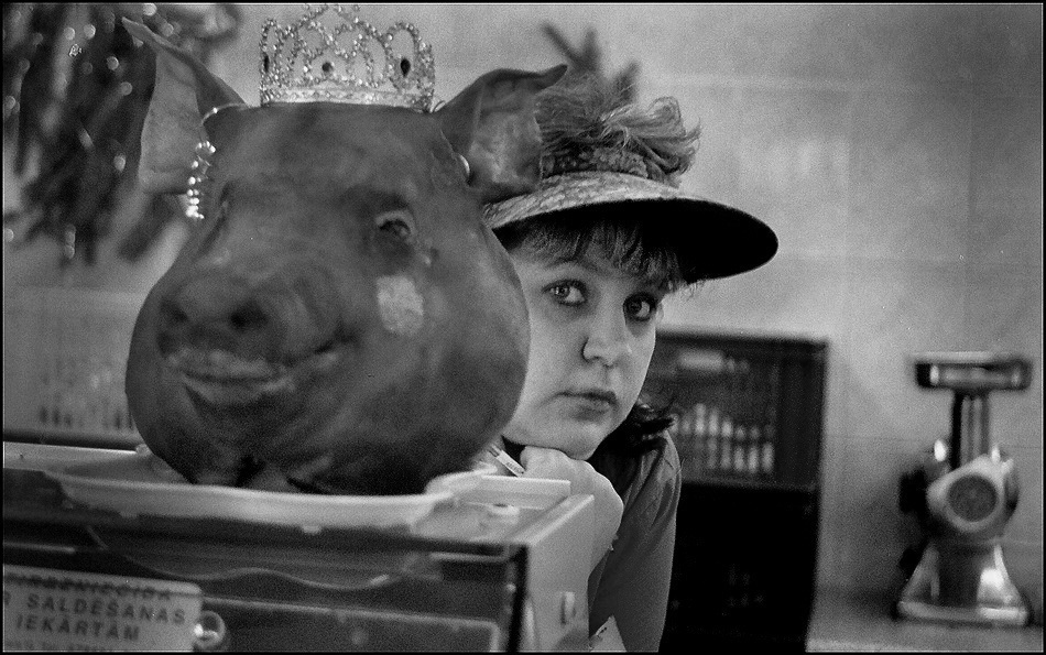 Владимир Тюрин. Портрет в мясном отделе    2000 год Владимир Тюрин. Портрет в мясном отделе    2000 год