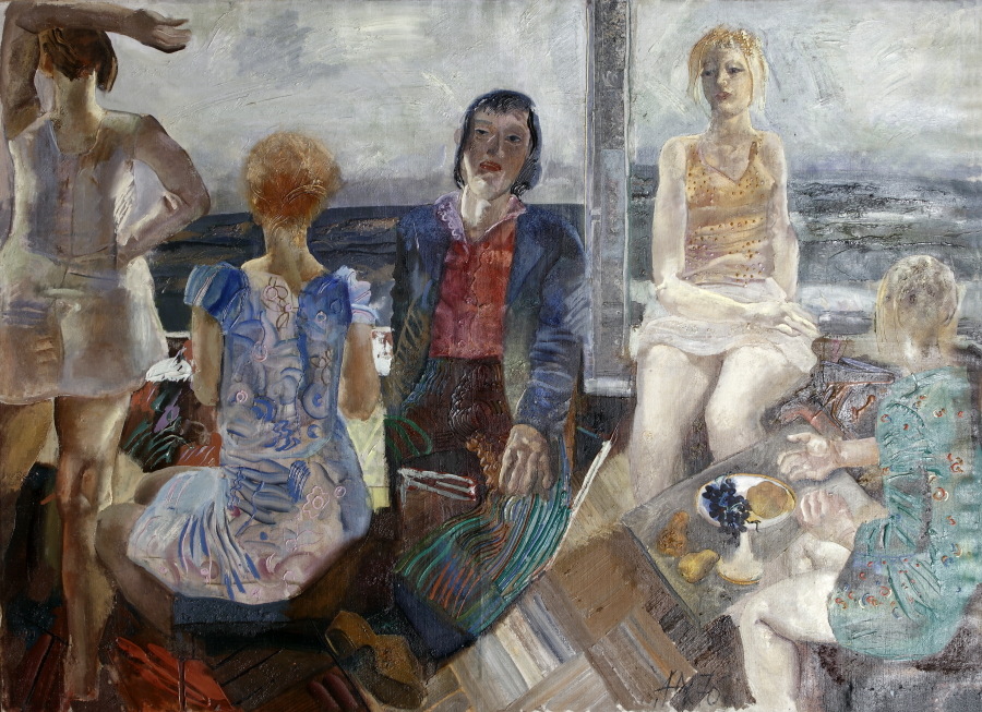 Артур Никитин. "Юрас перле / Морская жемчужина" холст, масло. 1976г. Артур Никитин. "Юрас перле / Морская жемчужина" холст, масло. 1976г.