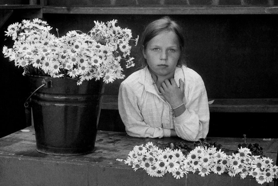 Владимир Тюрин. Продавщица ромашек    1996 год Владимир Тюрин. Продавщица ромашек    1996 год
