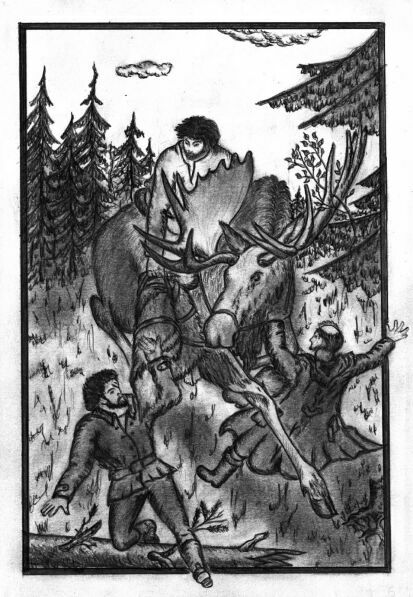 Валерий Костюк. "НЕОЖИДАННОЕ ОСВОБОЖДЕНИЕ" - 8 иллюстрация к  роману В. Костюка "Усафар" (рисунок В. Костюка) Валерий Костюк. "НЕОЖИДАННОЕ ОСВОБОЖДЕНИЕ" - 8 иллюстрация к  роману В. Костюка "Усафар" (рисунок В. Костюка)