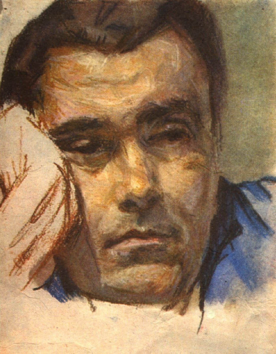 М. Анчаров. Автопортрет (1960-е)